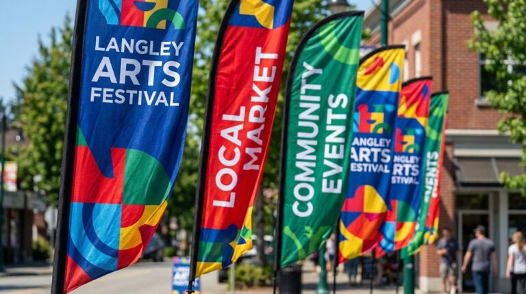 custom-banner-printing-langley-arts-festival-flags-community-events