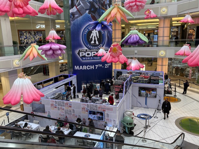 TK Graphics Partners with the Gundam Base World Tour in Vancouver